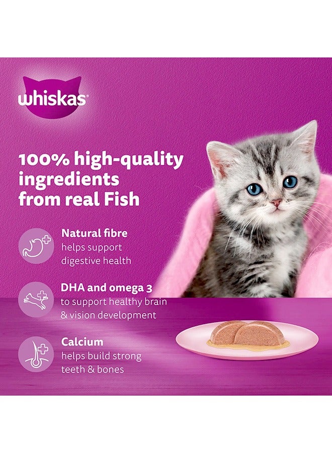 Whiskas Junior Tuna Kitten In Jelly Wet Food - 80G (Pack Of 12) - Image 2